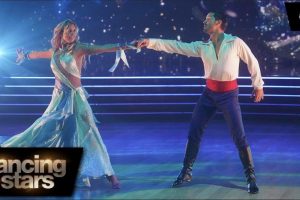Monica Aldama Dancing with the Stars 2020 Viennese waltz  Part of Your World  Disney