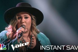 Bailey Rae The Voice Semifinals 2020  Your Cheatin  Heart  Instant Save
