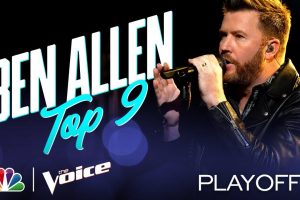 Ben Allen The Voice Semifinals 2020  All About Tonight  Top 9