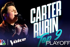 Carter Rubin The Voice Semifinals 2020  Rainbow Connection  Top 9