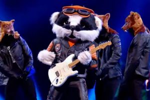 Badger The Masked Singer UK 2021  Smells Like Teen Spirit  Series 2 Semi-final