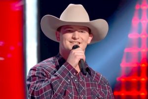 Ethan Lively The Voice Audition 2021  You Look So Good in Love  George Strait  Season 20
