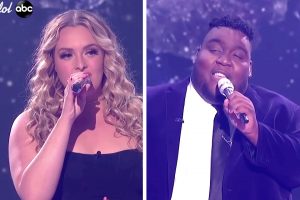 Grace Kinstler, Willie Spence American Idol 2021 “What They’ll Say About Us” Finneas, Season 19 Top 4 Duet