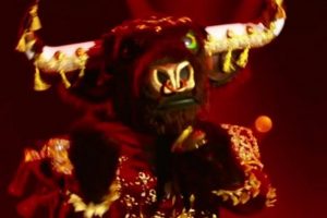 Bull The Masked Singer 2021  What Hurts the Most  Rascal Flatts Season 6 Week 1