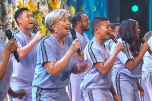 Northwell Health Nurse Choir AGT 2021 Semifinals  Don t Give Up on Me  Andy Grammer  Season 16