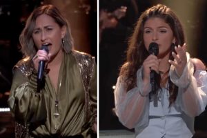 Katie Rae, Bella DeNapoli The Voice 2021 Battles “No More Tears (Enough Is Enough)” Barbra Streisand, Donna Summer, Season 21