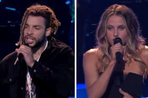 Samuel Harness, KJ Jennings The Voice 2021 Battles “I Know What You Did Last Summer” Shawn Mendes, Camila Cabello, Season 21