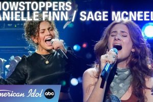 Danielle Finn & Sage American Idol 2022   Evergreen    I Hate This   Season 20 Showstopper