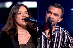 Cara Brindisi  Jay Allen The Voice 2022 Battles  Leather and Lace  Stevie Nicks  Don Henley  Season 22