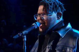 Justin Aaron The Voice 2022 Top 16  Here and Now  Luther Vandross  Season 22 Live