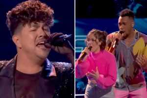 Marcos Covos, Sheer Element The Voice 2023 Battles “I Could Fall In Love” Selena, Season 23