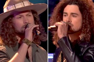 Walker Wilson, Kason Lester The Voice 2023 Battles “Here Without You” 3 Doors Down, Season 23