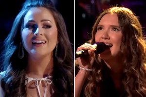 Holly Brand, Rachel Christine The Voice 2023 Knockouts “Blue Moon of Kentucky”, “Rhiannon”, Season 23