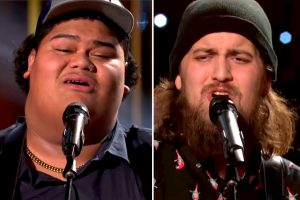 Iam Tongi, Oliver Steele American Idol 2023 “Save Your Tears” The Weeknd, Season 21 Hollywood Duets
