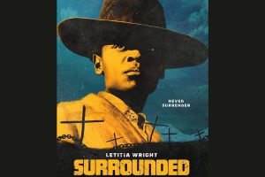 Surrounded  2023 movie  Western  trailer  release date  Letitia Wright