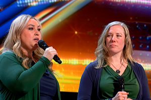 2 Moms United By One Heart AGT 2023 Audition  For Good  Wicked musical  Season 18