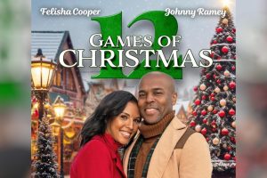 12 Games of Christmas  2023 movie  Great American Family  trailer  release date  Johnny Ramey  Felisha Cooper