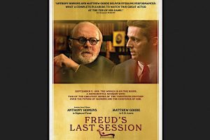 Freud’s Last Session (2023 movie) trailer, release date, Anthony Hopkins, Matthew Goode