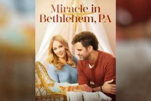 Miracle in Bethlehem, PA (2023 movie) Hallmark, trailer, release date, Laura Vandervoort, Benjamin Ayres