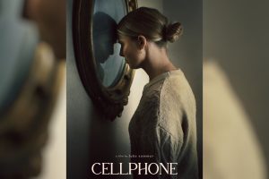 Cellphone (2024 movie) Horror, trailer, release date, Whitney Rose Pynn, Malcolm McDowell