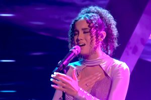 Serenity Arce The Voice 2024 Semifinals “We Can’t Be Friends” Ariana Grande, Season 25